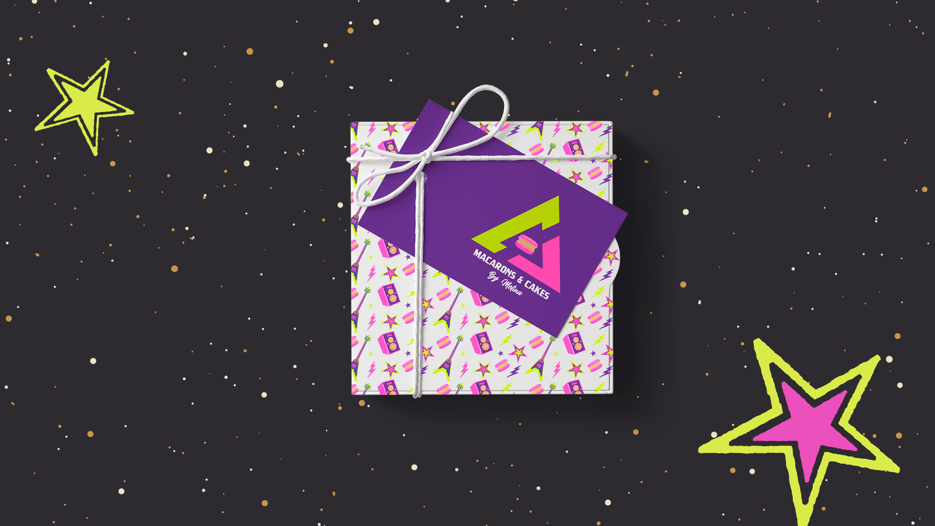 identidad de marca diseño gráfico para pastelería FLORIANA ESTUDIO